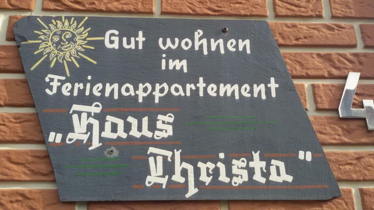 Апартаменты Haus Christa Лангельсхайм Экстерьер фото
